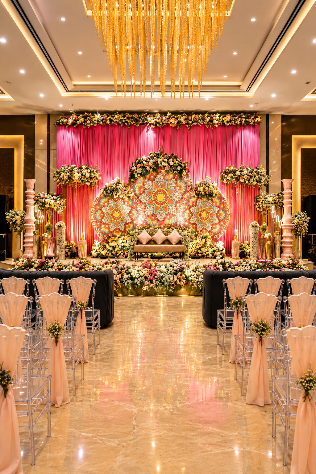 A celebration in blush