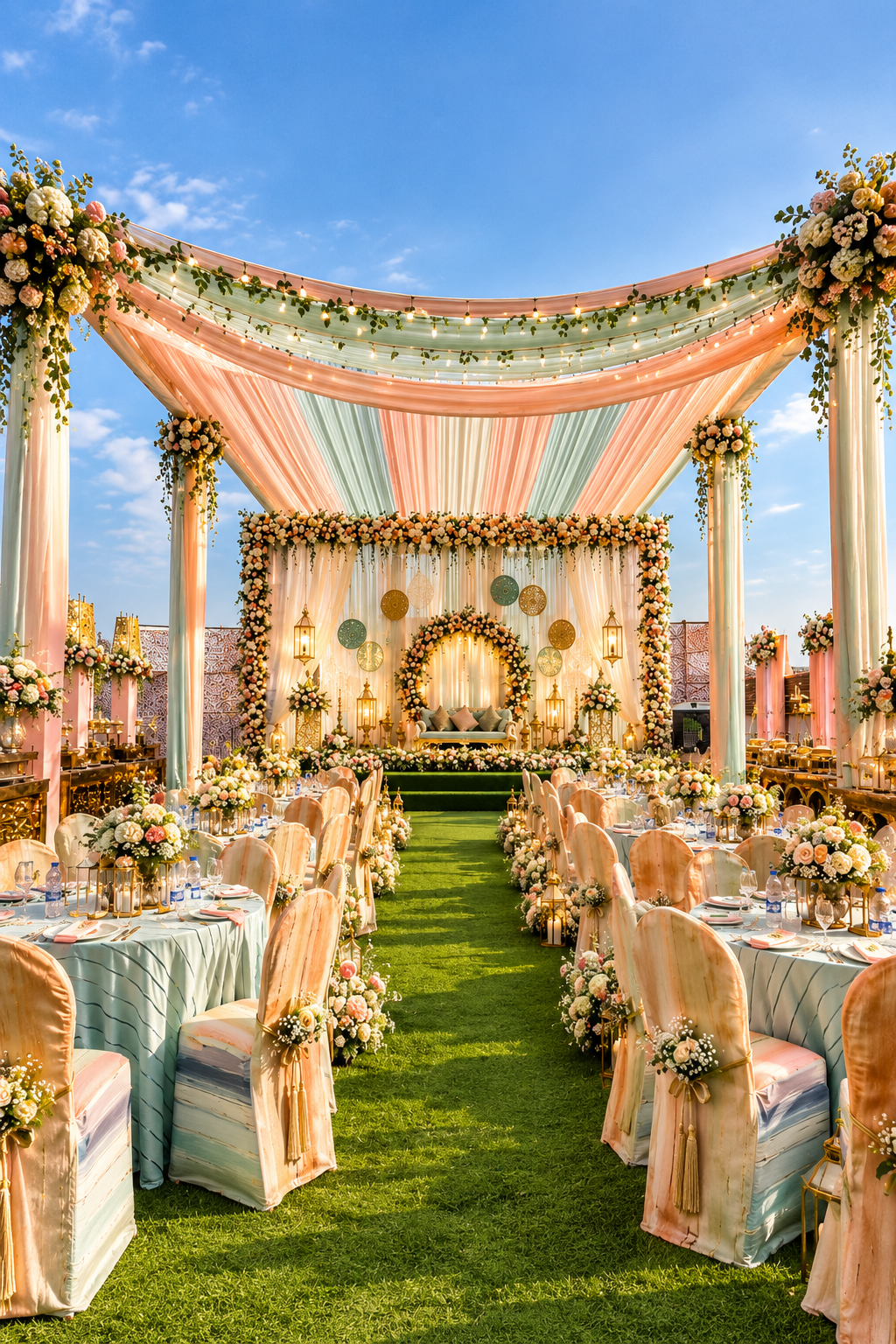 Golden rituals at the Mahal