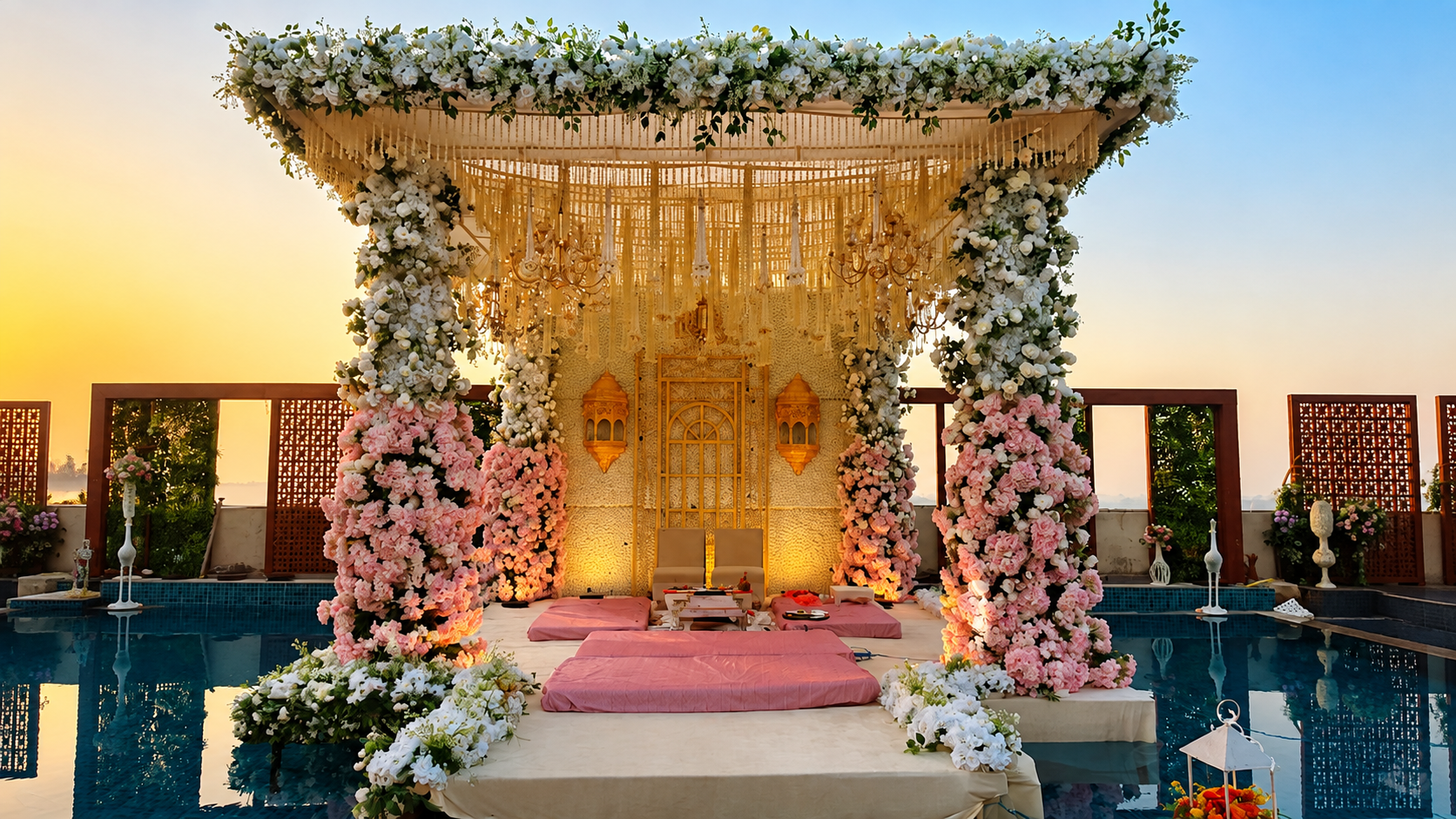 Wedding moments at Vijan Mahal